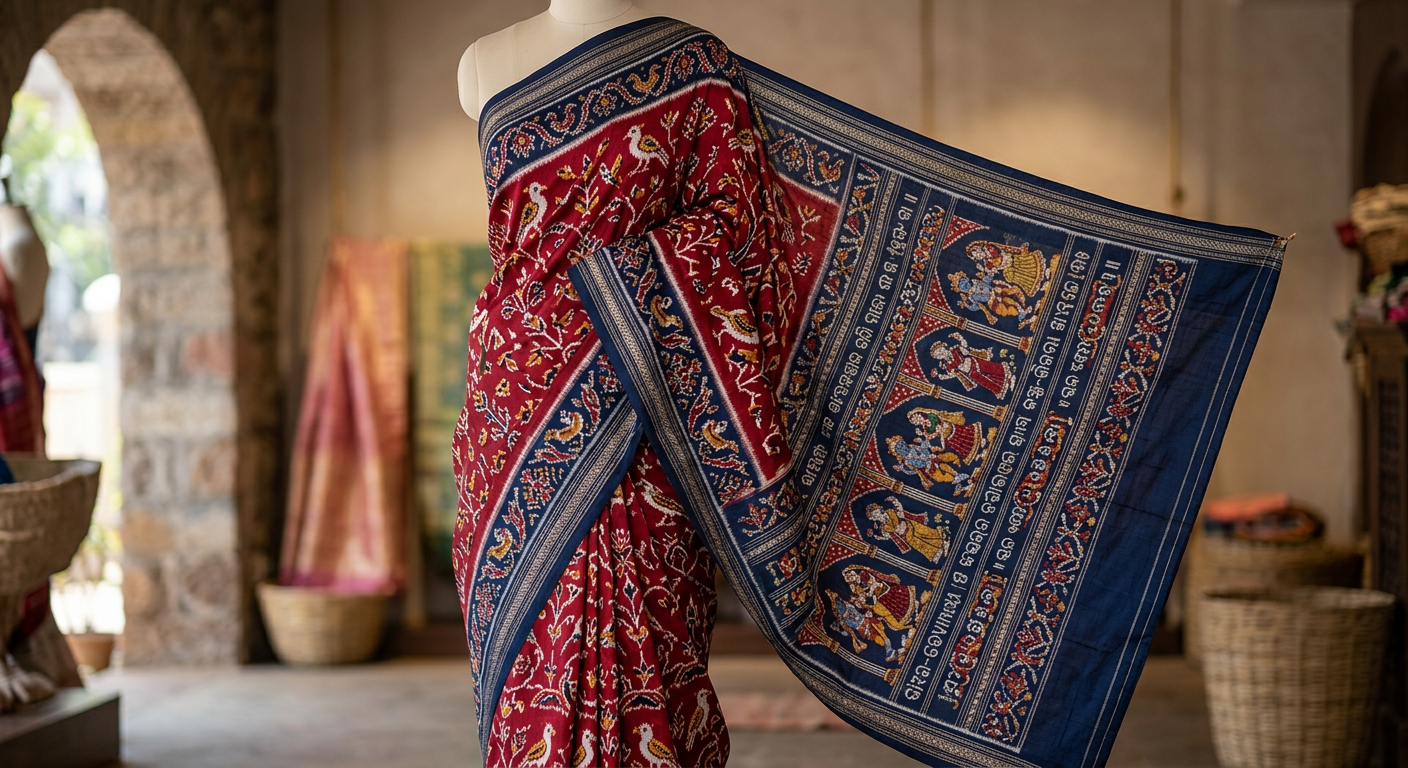 Sambalpuri Ikat Sarees